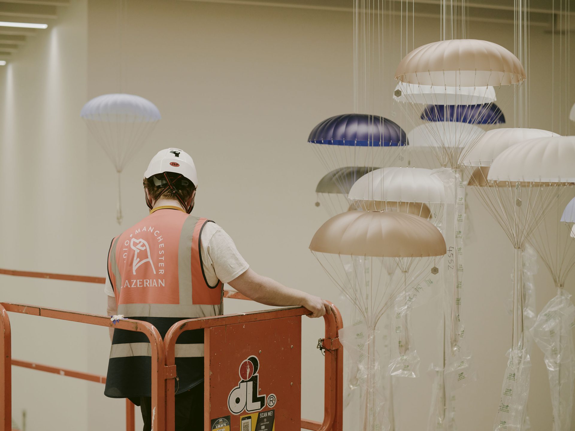Behind the scenes: Northern Atmospheric Reflections installation at Manchester Airport